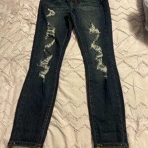 Size 7 junior indigo rein